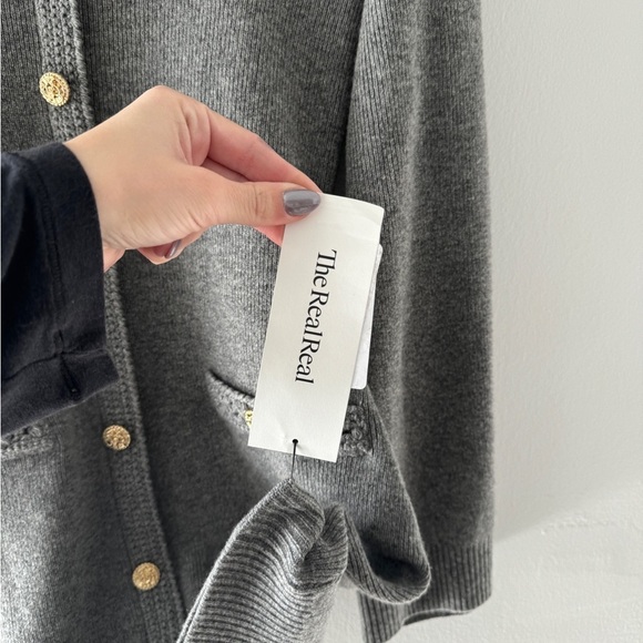 REFORMATION Priscilla Wool Gray Mini Dress S - Picture 5 of 5